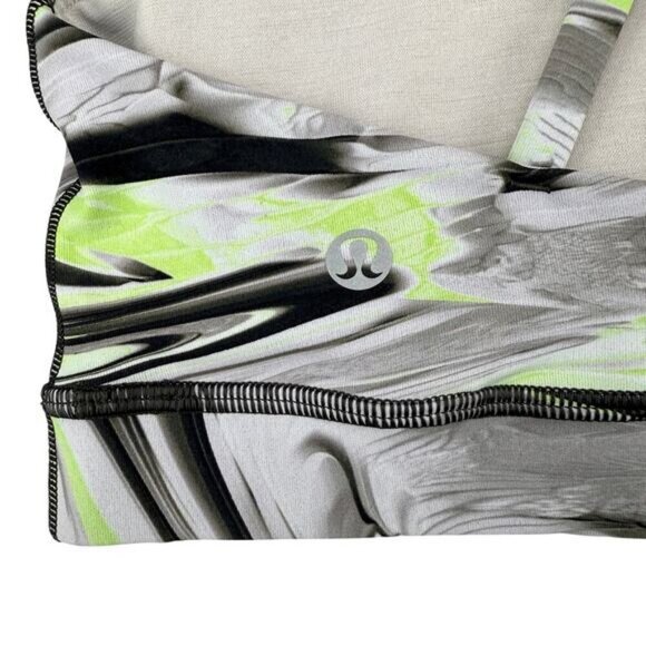 LULULEMON Energy Bra Medium Support B–D Cups Size 8 Paint Glide Warp Multi - Picture 4 of 5